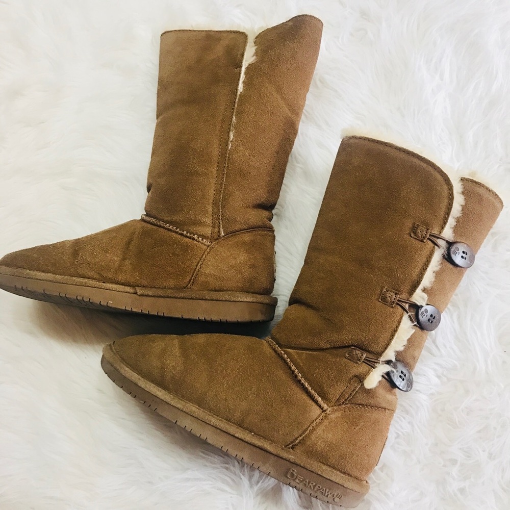 Bearpaw Lauren chestnut boots - Picture 6 of 7